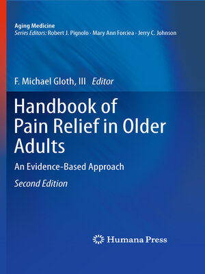 cover image of Handbook of Pain Relief in Older Adults